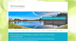 Desktop Screenshot of mhpsychologen.nl