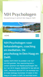 Mobile Screenshot of mhpsychologen.nl